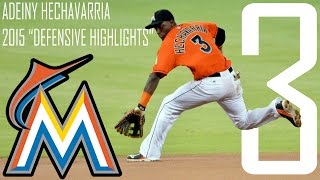 Adeiny Hechavarria | Miami Marlins | 2015 Defensive Highlights | HD