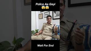 Police Aa Gayi 😱 || #shorts @souravjoshivlogs7028