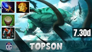 OG.Topson | Tidehunter | OG vs THUNDERP | Dota 2 Pro Gameplay - Patche 7.30d