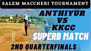 Cricket | Mecheri 50k Tournament |Anthiyur Vs KKCC | Quarterfinal 2 | #legendscricket #bigbashleague