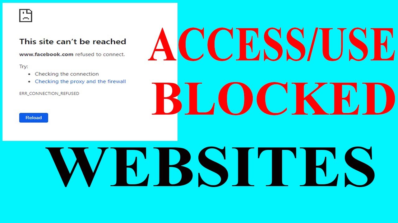 How To Use/Access Blocked Websites. 100% Working. - YouTube