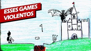 Esses Games Violentos - Jogo Bizarro Feito por Crianças (Gameplay)