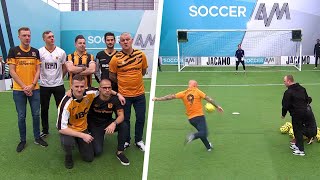 Dean Windass joins the Hull City fans for the Soccer AM Volley Challenge!
