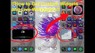 !!How to get Live Wallpaper and Interactive Widgets on IOS18 and below!!