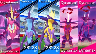 OMG 😲 Caught all forms of TOXTRICITY in pokemon go.