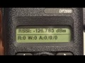 mototrbo motorola dp2600 rssi wert dbm