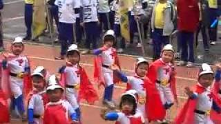 105年校慶運動員進場幼稚園特教班