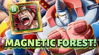 [OPTC] V2 GENERAL FRANKY SHOWCASE! トレクル Magnetic Forest!