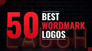 50 Best Wordmark Logos | Lettermark Logo Design Ideas & Inspiration