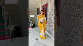 Beautiful saree from “aranya_collections” #crazyfamilyvlogs #youtubeshorts #viralshorts #ootd