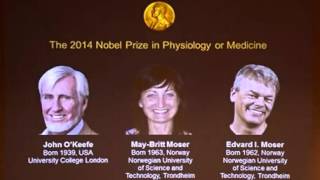3 win medicine Nobel for discovering brain GPS