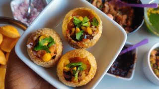 ஈஸியான Original பாணிபூரி 😋| பூரி மொறுமொறுன்னு வர உண்மையான டிப்ஸ், Perfect Pani Puri Recipe With Tips