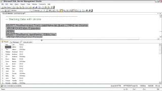 SQL Server Stacking Data with Unions