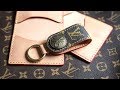 Making a DIY Louis Vuitton Keychain