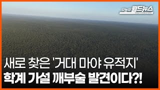 [30초 월드] '초 거대 마야 유적지' 발견! 학계 가설 깨부술거라고? / OBS 오늘의 월드뉴스