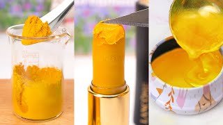 Satisfying Makeup Repair 💛 ASMR DIY \u0026 Restore Yellow Cosmetic Products #369