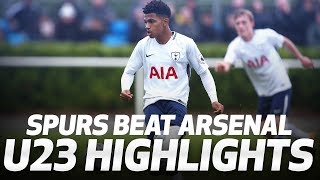 HIGHLIGHTS | SPURS U23s 3-2 ARSENAL U23s