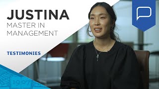 Justina Hu - Master in Management | ESSEC Testimonies