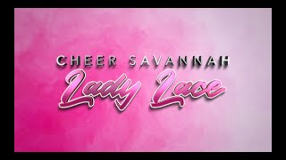 Cheer Savannah Lady Lace 2024-2025