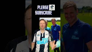 #nufc EDDIE HOWE PENS NEW CONTRACT #shorts #shortvideo #newcastleunited #football #shortsfeed