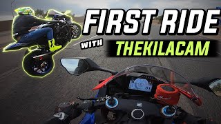 2020 Yamaha R1M Motovlog | First Ride w/ TheKilaCam