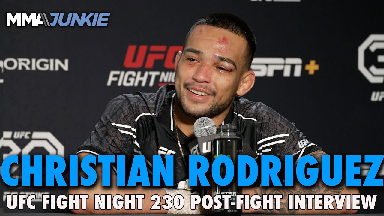 Christian Rodriguez Frustrated, Apologizes For Weight Miss Prior To Win ...