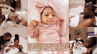 Positive BIRTH VLOG! Welcoming our Baby #2 -- SUCCESSFUL VBAC -- #2under2  | JaLisaEVaughn