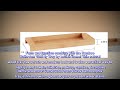 lavish home bamboo bathroom vanity tray natural wood eco friendly holder for towels toiletries