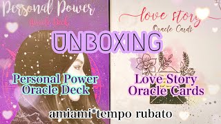 【開封】3択メッセージ付🌈Personal Power Oracle deck・Love Story Oracle Cards💕✨オラクルカード・タロットカード・タロット占い✨