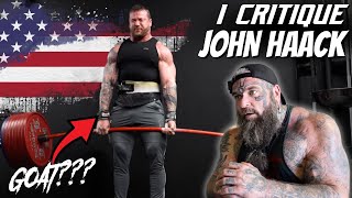 I CRITIQUE JOHN HAACK'S WORLD RECORD PERFORMANCE!