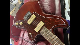 Discontinue Reville offset guitar tone test