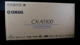 Yamaha CX-A5100 Processor and MX-A5000 Amp First Look Unboxing