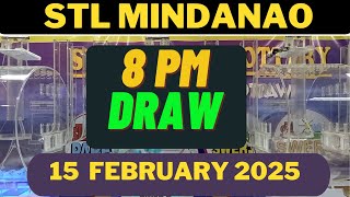 STL  Mindanao result today 8pm Live 15 February 2025