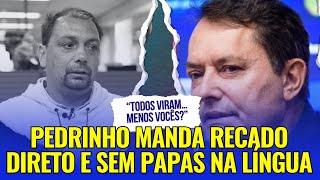 PEDRINHO BH DETONA RÁDIO QUE PASSOU PANO! 🤬 ÚNICA A DEFENDER O INDEFENSÁVEL! | CRUZEIRO