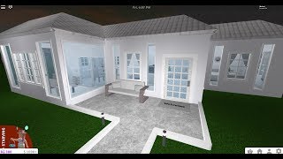 15 000 Modern House Tutorial Starter Home Roblox Bloxburg