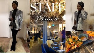 END OF YEAR STAFF DINNER 2024 | COME DINE WITH US | Mariebashirsradiantvibes