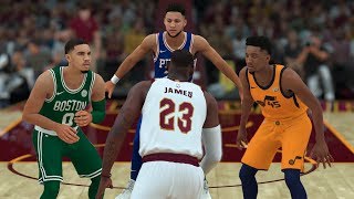 How Many Rookies Does It Take To Beat LeBron James? NBA 2K18 Challenge!