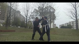 空手・拳法の稽古　119　　― 半自由組手 ３　　Karate \u0026 Kungfu step by step training 119　　Half-free sparring 3