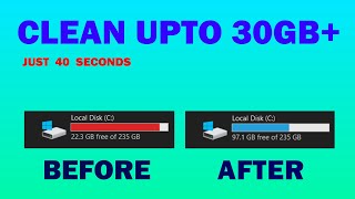 Free Up to 30GB of Space Instantly! | How To Clear Cache on Laptop/PC