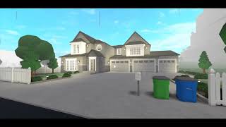 Roblox Bloxburg Contemporary Mansion Speed Build 180k - 180k modern family home roblox
