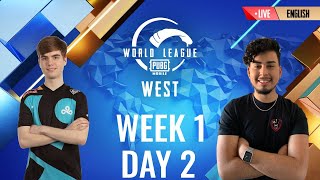 [EN] W1D2 - PMWL WEST - League Play | PUBG MOBILE World League Season Zero (2020)