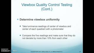 RADT 110 Viewing Conditions Film