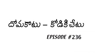 Amrutham Serial || Episode 236 || Domakaatu - Kodiki Chetu || Telugu Comedy Serial