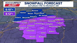 Tracking the latest on weekend winter storm | Live weather update