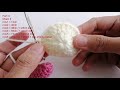 crochet carnation flowers mix