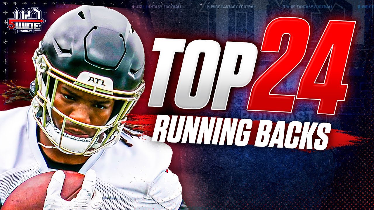 Top-24 Running Back Rankings For 2023 Fantasy Football | 5-Wide Fantasy ...