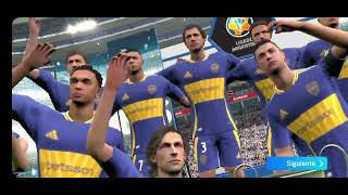 festejo de campeon con boca juniors en efootball 25