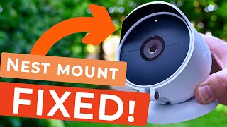 HOW TO IMPROVE your GOOGLE NEST CAMERA video quality at night - Wasserstein anti-theft mount FIXED