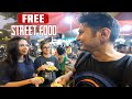 I Ate FREE STREET FOOD For A Day | Pramod Rawat #streetfood #foodreview #pramodrawat