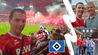 Unfassbare Fanlager😱 | 1. FC Köln - Hamburger SV | VIP😎 | Eröffnung 2.Liga | Eiskalter HSV🥶| + Dom😇